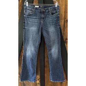 Kut From The Kloth Farrah Baby Bootcut Jeans Women’s Size 14 Mid Rise 32 Inseam